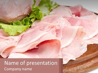 Bacon Slices PowerPoint Template