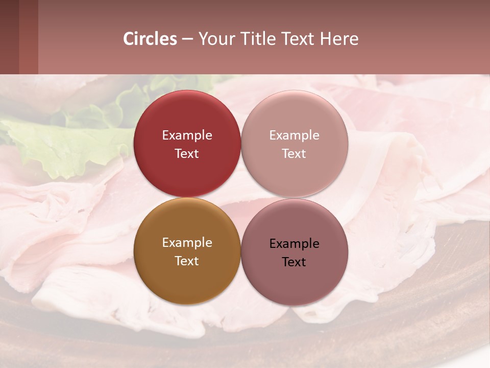Bacon Slices PowerPoint Template