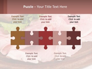 Bacon Slices PowerPoint Template