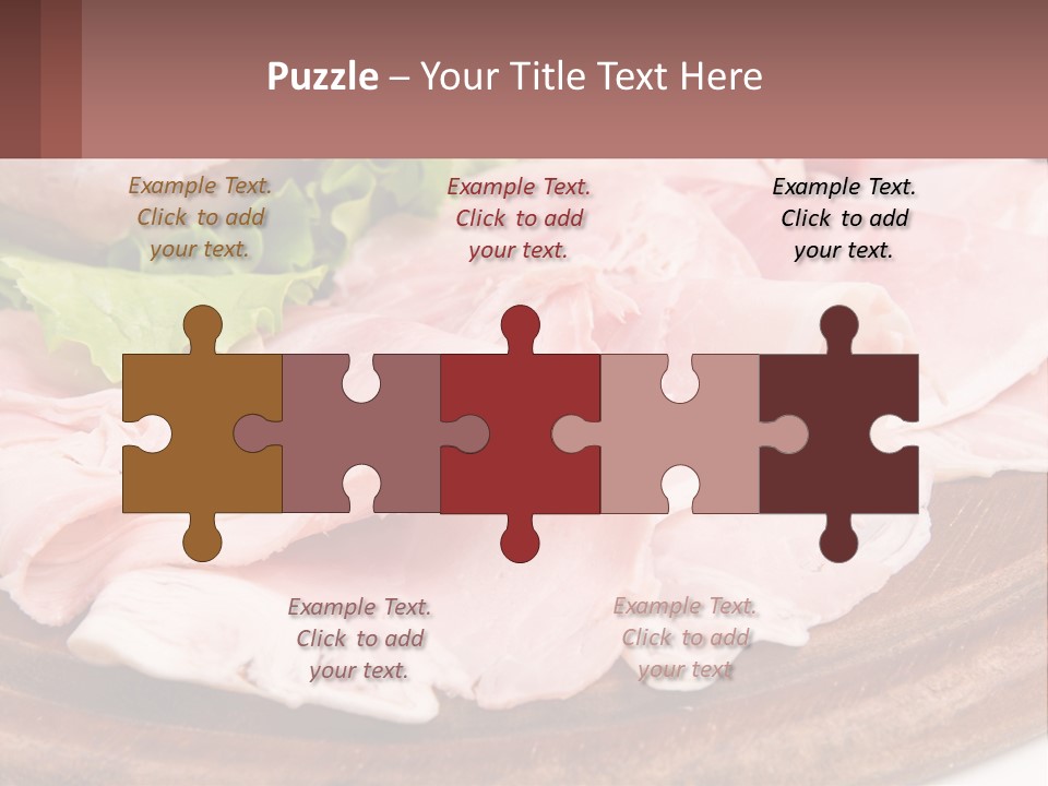 Bacon Slices PowerPoint Template