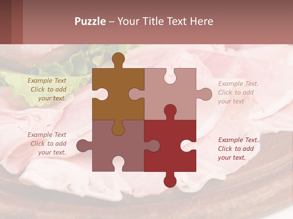 Bacon Slices PowerPoint Template
