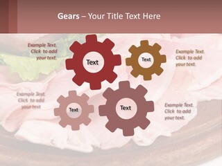 Bacon Slices PowerPoint Template