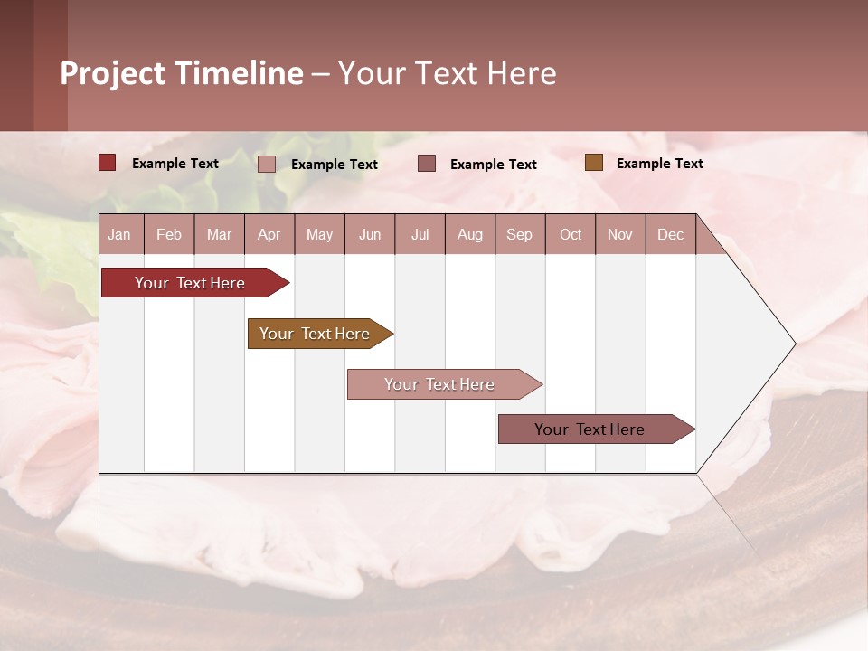 Bacon Slices PowerPoint Template