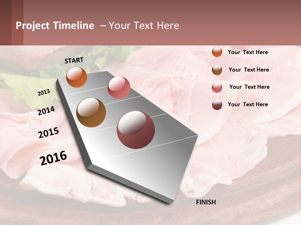 Bacon Slices PowerPoint Template