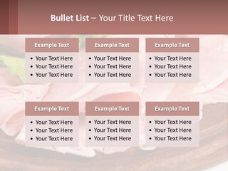 Bacon Slices PowerPoint Template