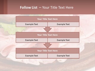 Bacon Slices PowerPoint Template