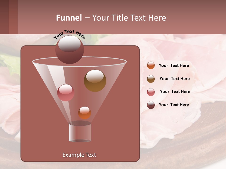 Bacon Slices PowerPoint Template