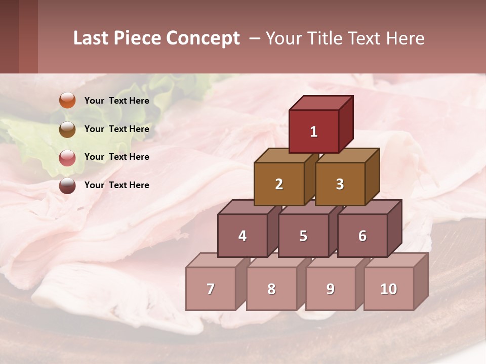 Bacon Slices PowerPoint Template