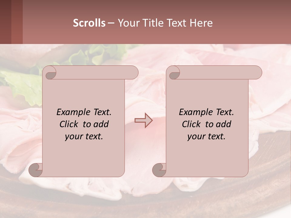 Bacon Slices PowerPoint Template