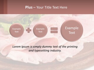 Bacon Slices PowerPoint Template