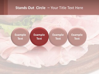 Bacon Slices PowerPoint Template