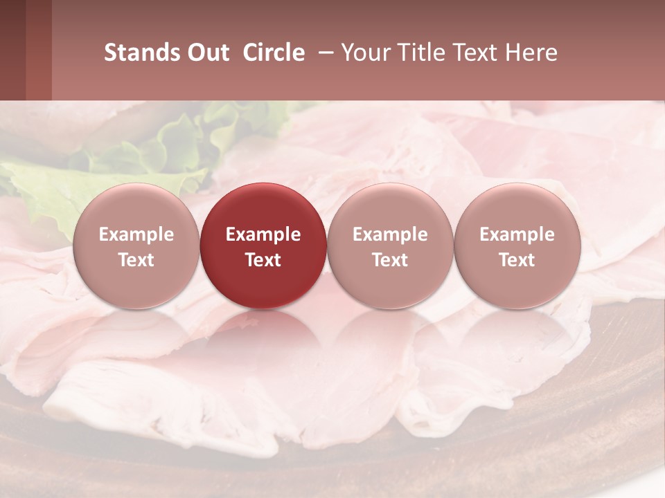 Bacon Slices PowerPoint Template
