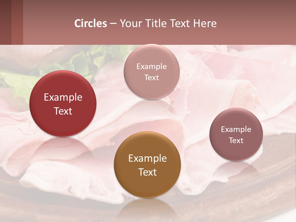 Bacon Slices PowerPoint Template
