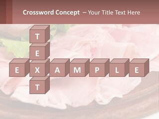 Bacon Slices PowerPoint Template