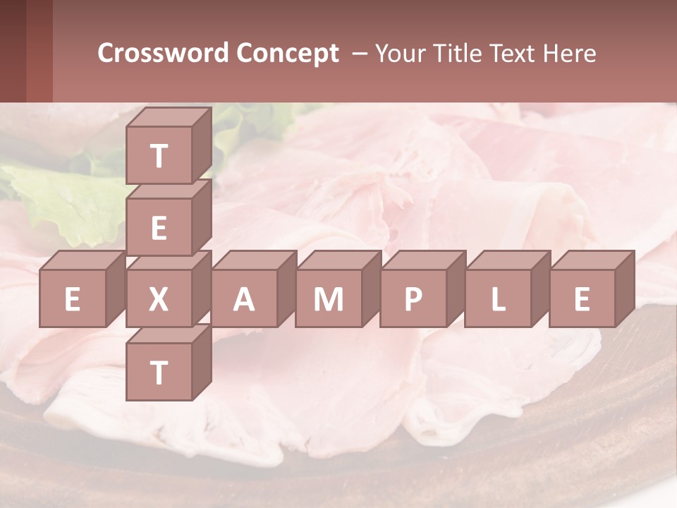 Bacon Slices PowerPoint Template