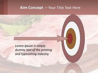 Bacon Slices PowerPoint Template