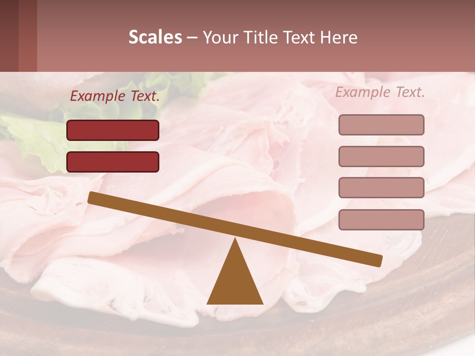 Bacon Slices PowerPoint Template