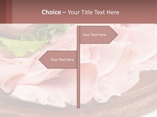 Bacon Slices PowerPoint Template