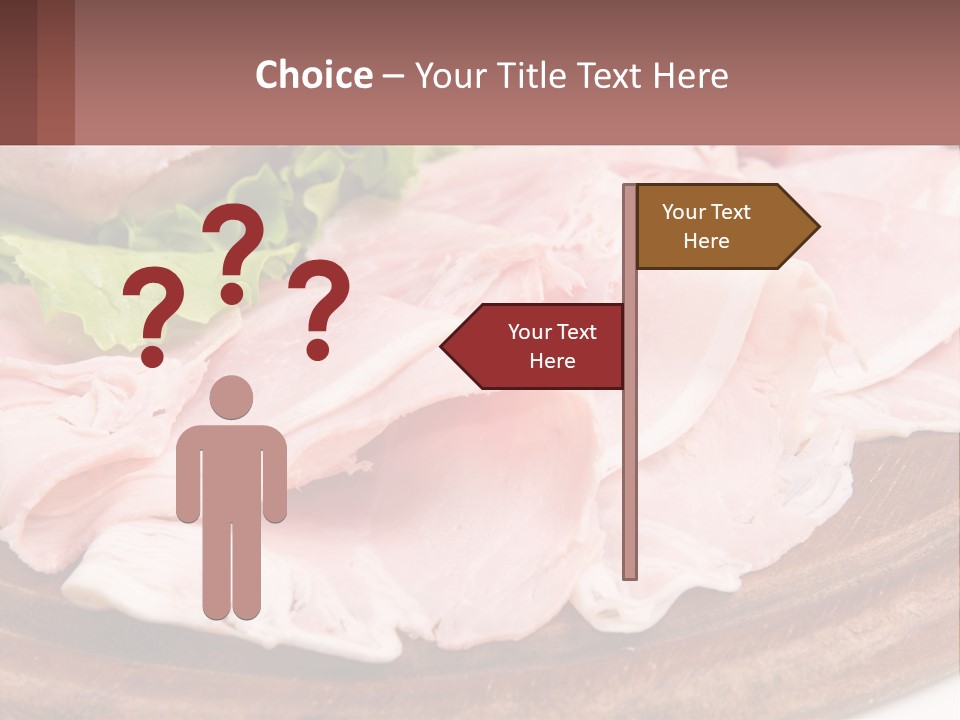 Bacon Slices PowerPoint Template