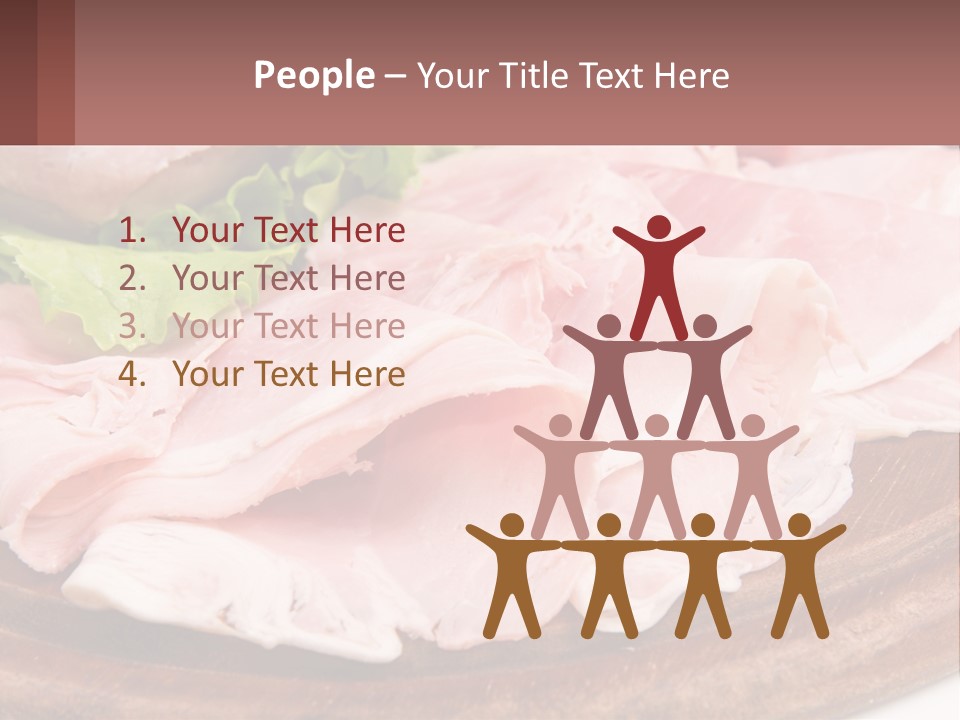 Bacon Slices PowerPoint Template
