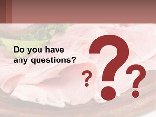 Bacon Slices PowerPoint Template