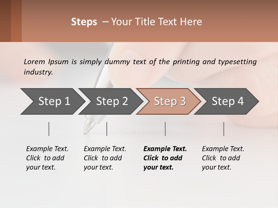 Signature PowerPoint Template