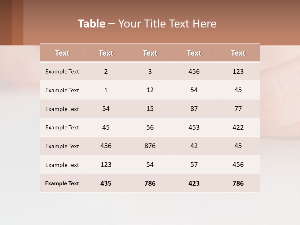 Signature PowerPoint Template