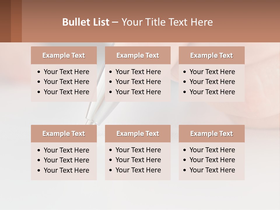 Signature PowerPoint Template