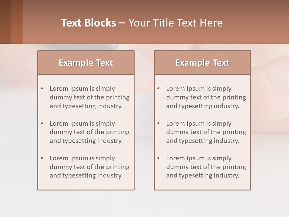 Signature PowerPoint Template
