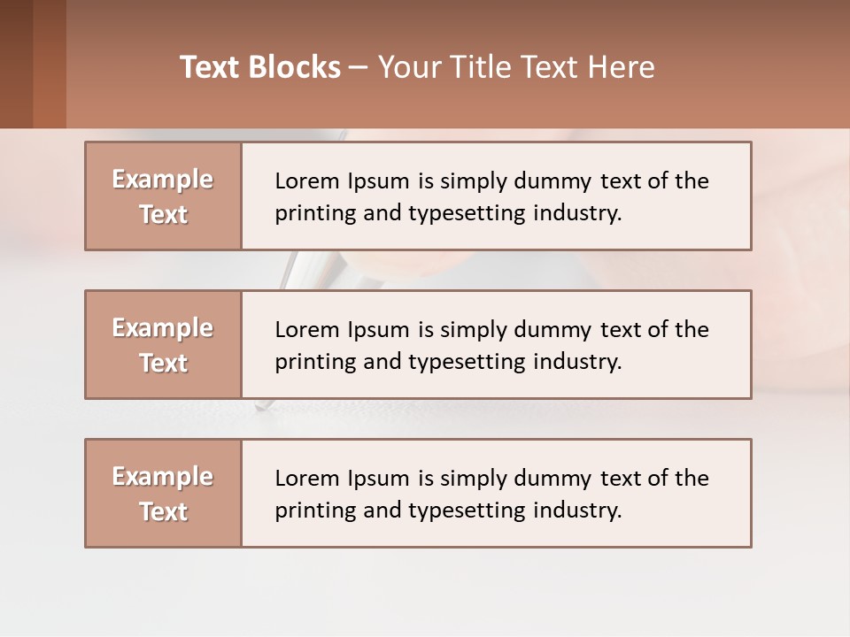 Signature PowerPoint Template
