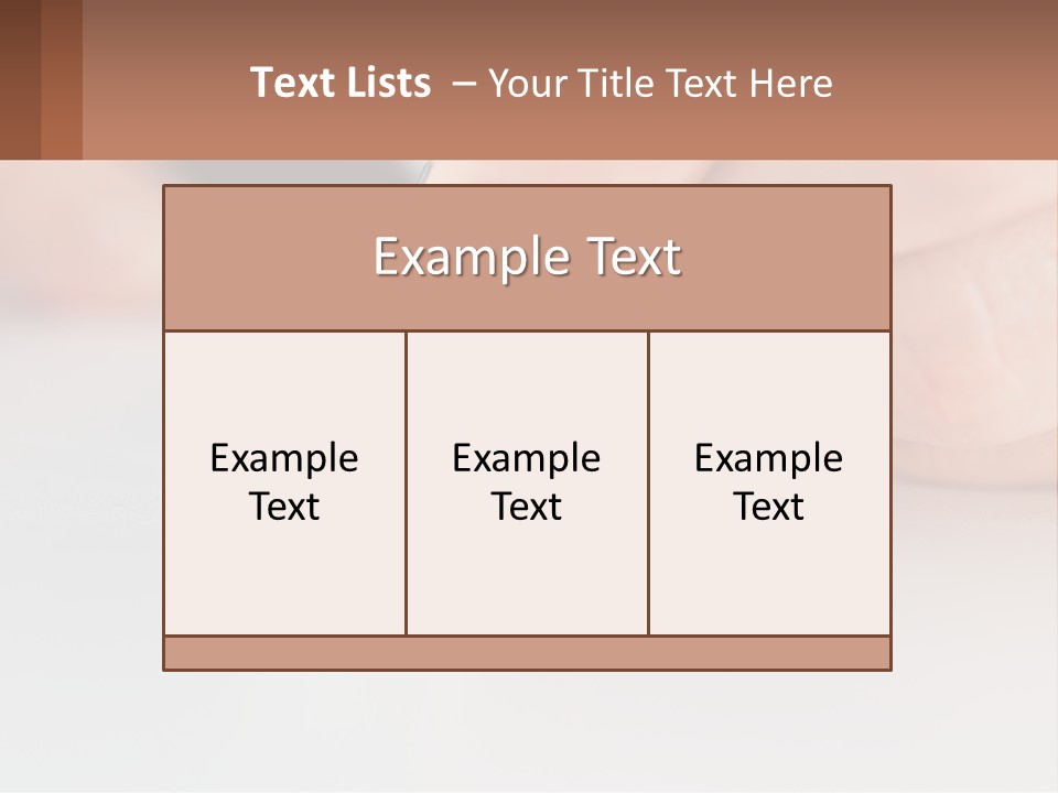 Signature PowerPoint Template