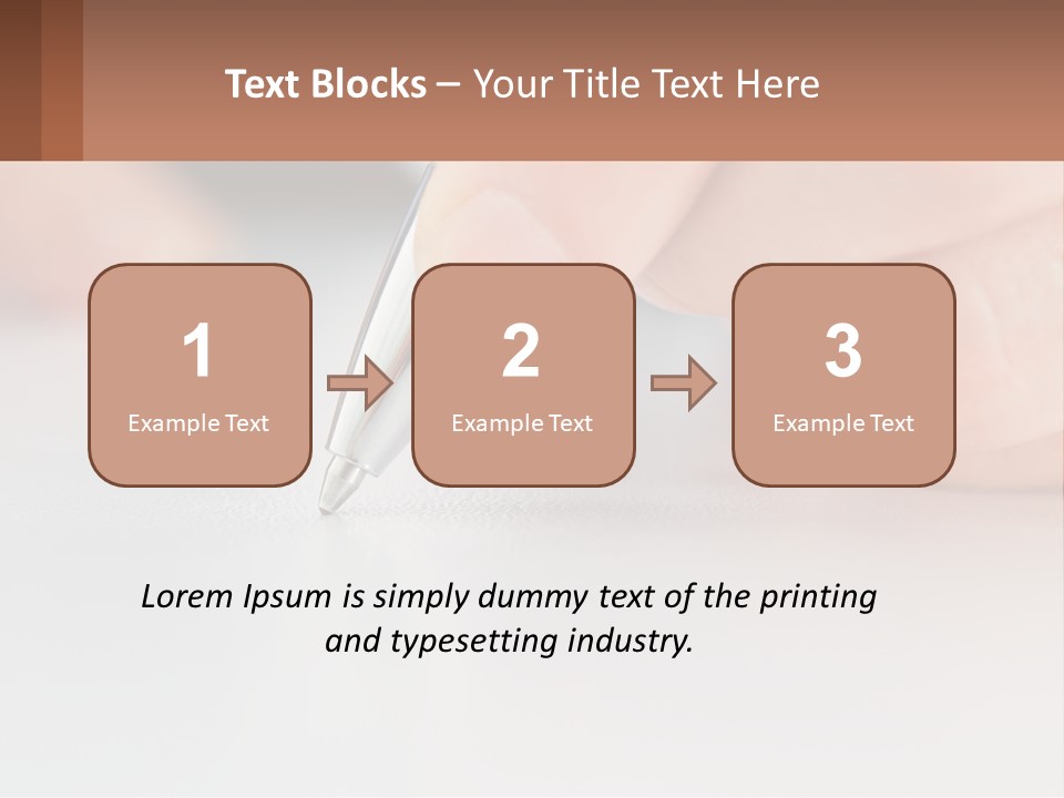 Signature PowerPoint Template