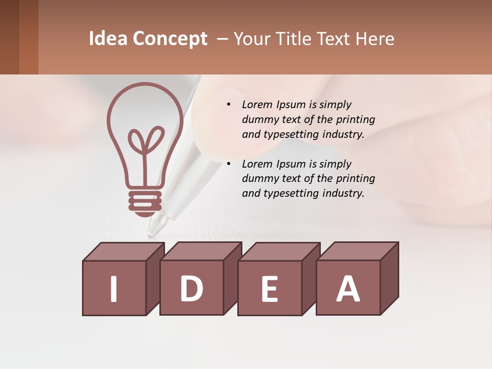 Signature PowerPoint Template