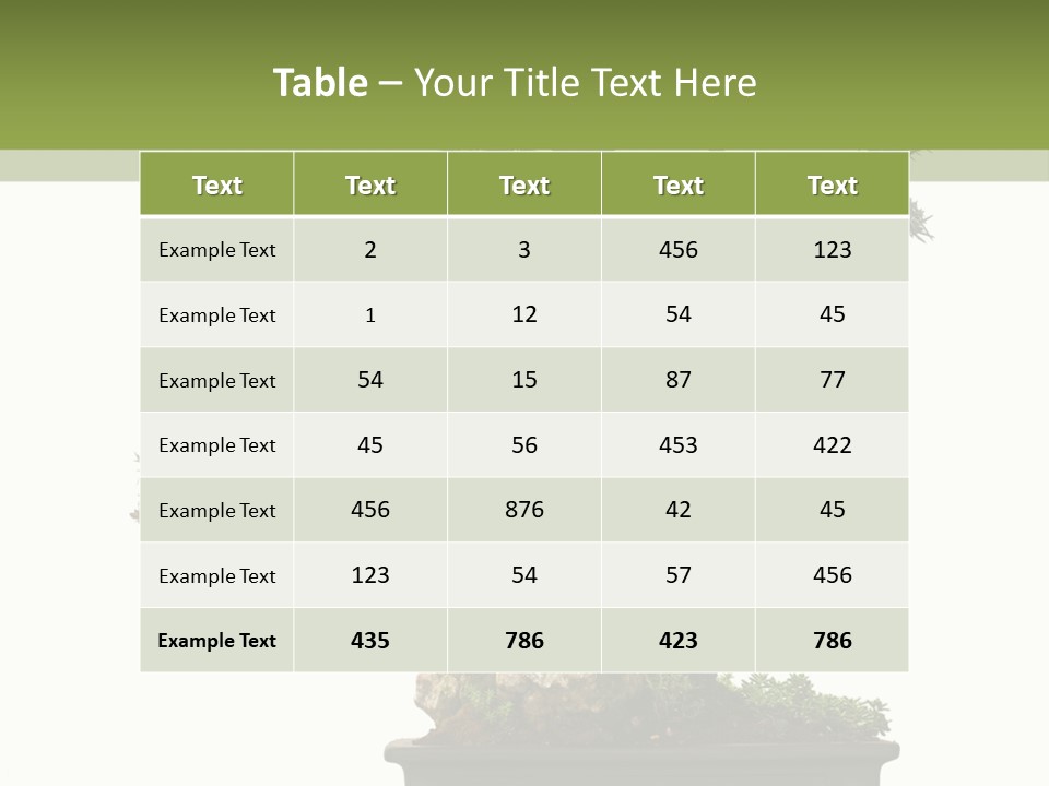 Bodhi Tree PowerPoint Template