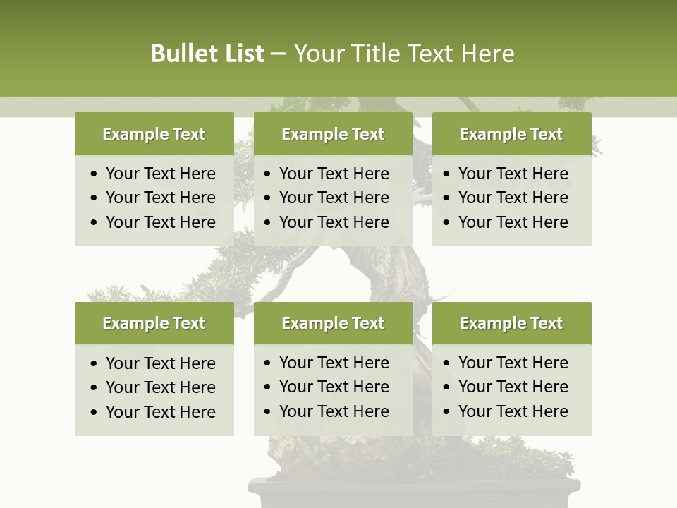 Bodhi Tree PowerPoint Template