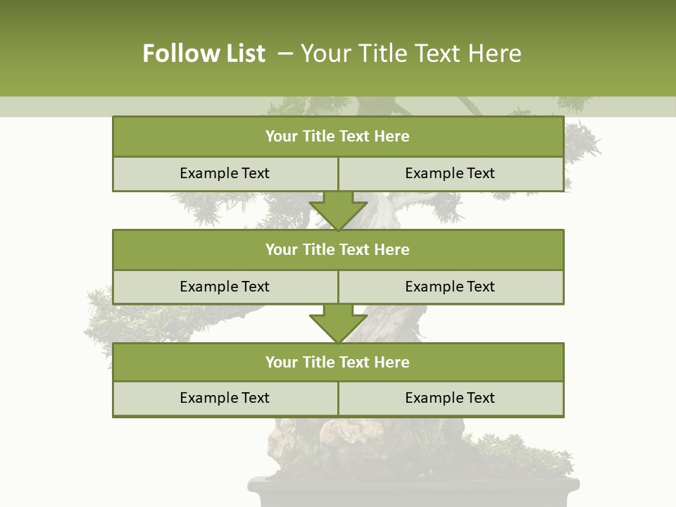 Bodhi Tree PowerPoint Template