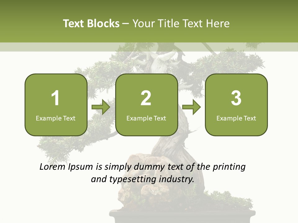 Bodhi Tree PowerPoint Template