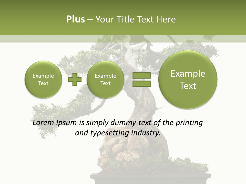 Bodhi Tree PowerPoint Template