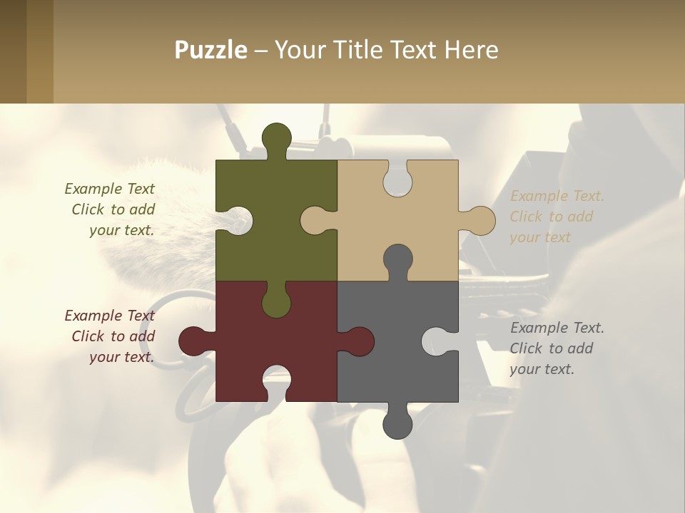 Cinematographer PowerPoint Template