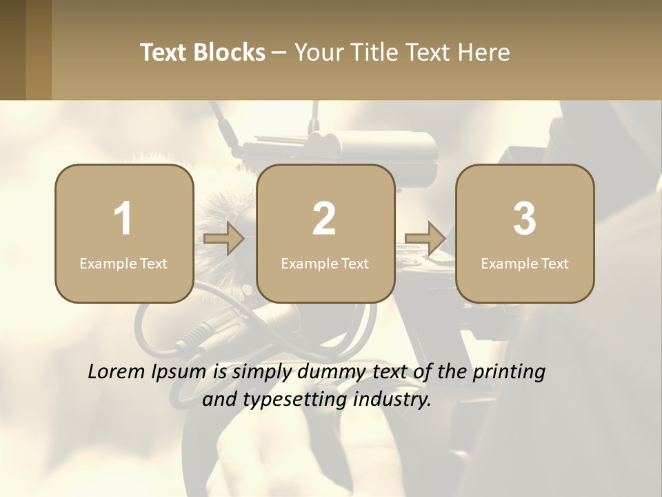 Cinematographer PowerPoint Template