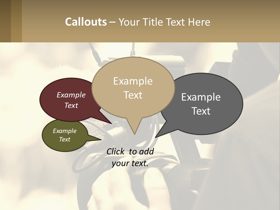 Cinematographer PowerPoint Template