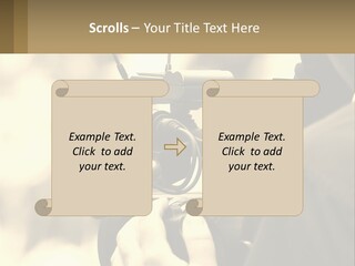 Cinematographer PowerPoint Template