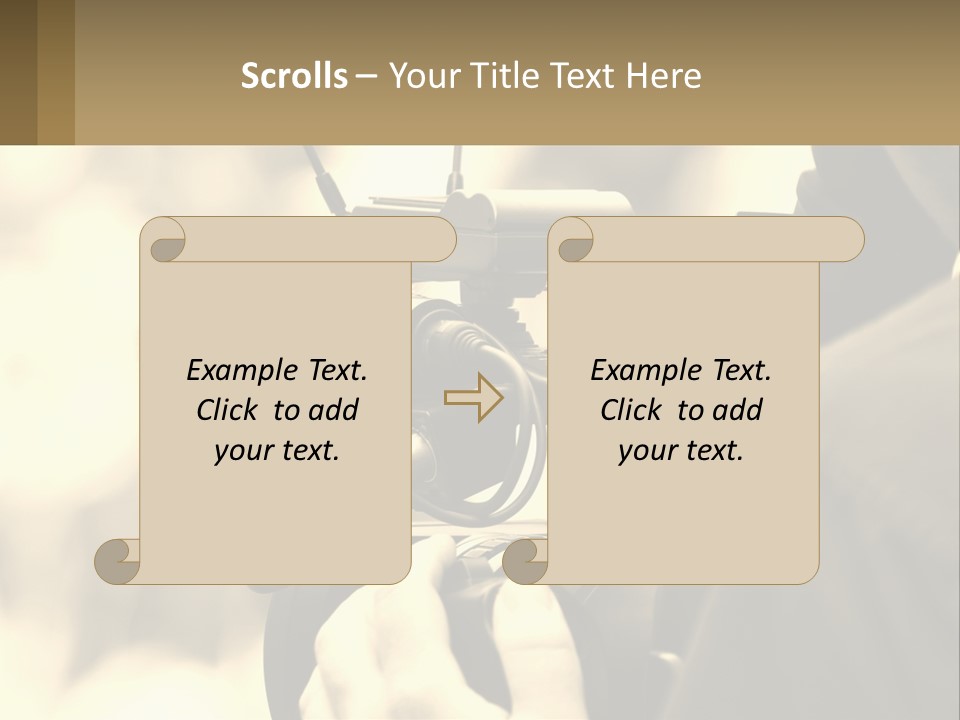 Cinematographer PowerPoint Template