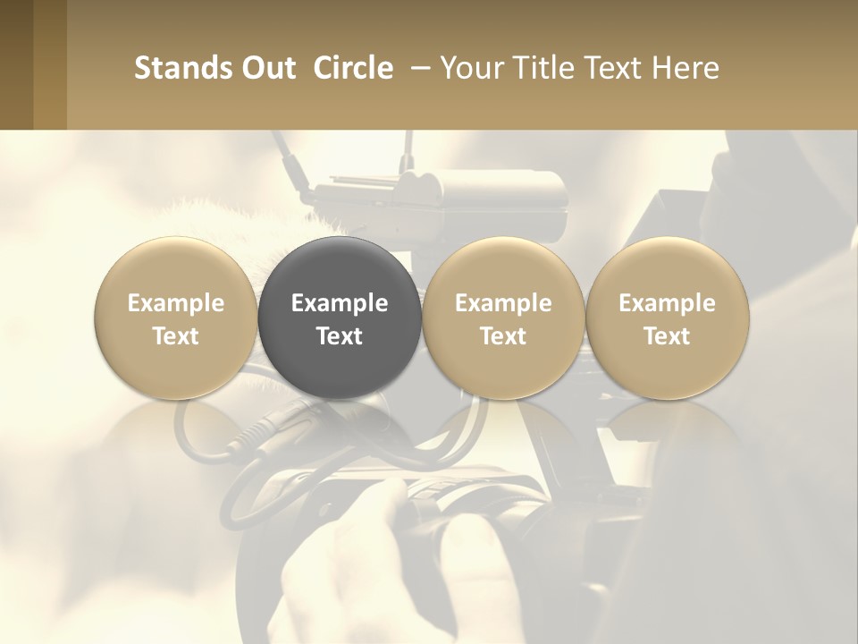 Cinematographer PowerPoint Template