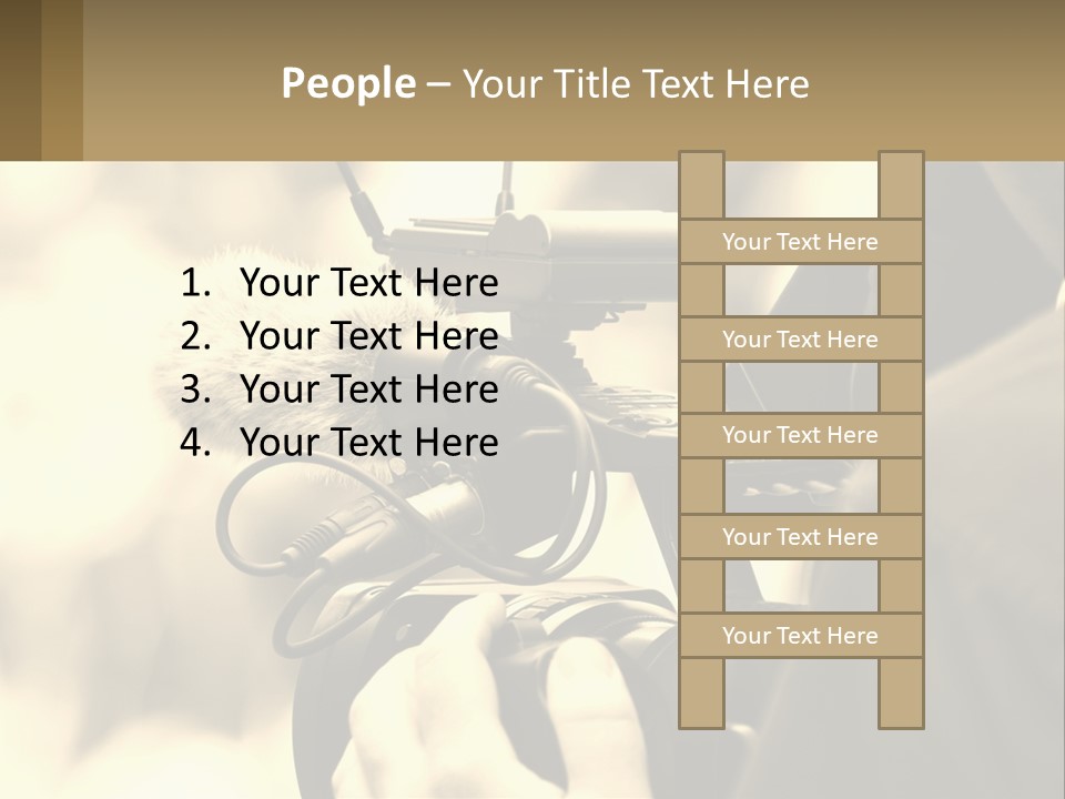 Cinematographer PowerPoint Template