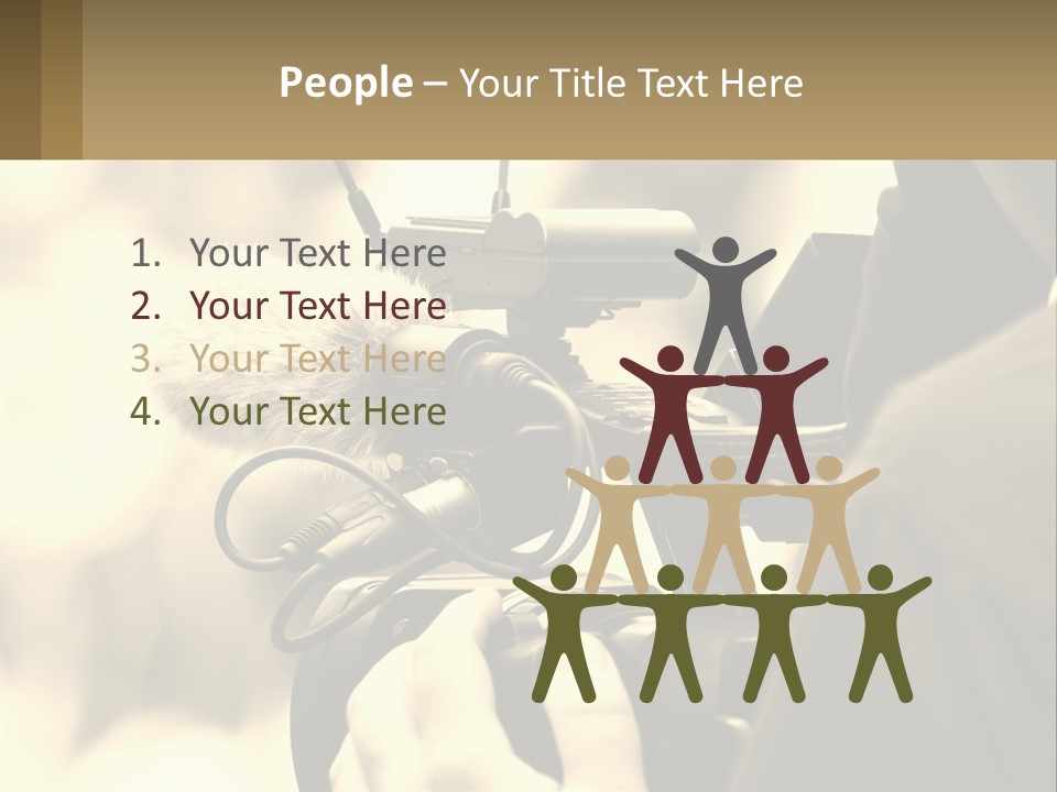 Cinematographer PowerPoint Template