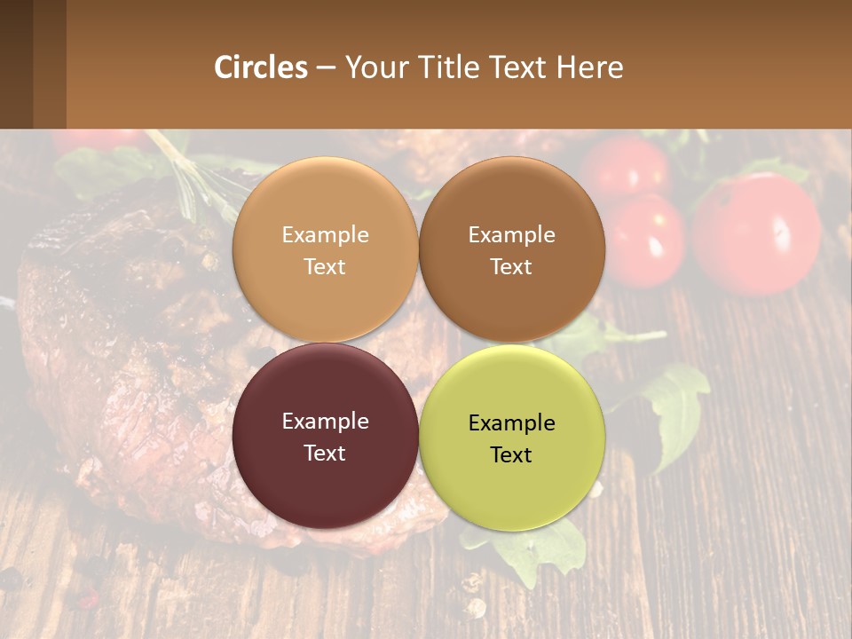 Medium Steak PowerPoint Template
