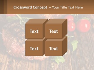 Medium Steak PowerPoint Template