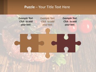 Medium Steak PowerPoint Template