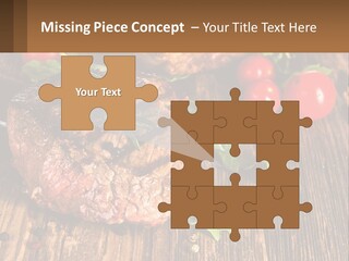 Medium Steak PowerPoint Template